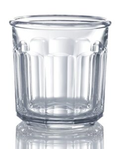 luminarc working glass 14 ounce dof, set of 4, 4 count (pack of 1), clear