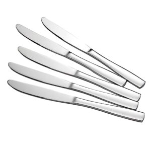eslite stainless steel dinner knives set,12-piece