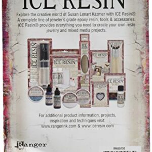 Ranger SLK ICE Resin IRA55730 Mixed Media Technique Book