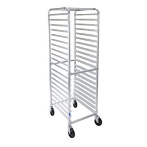 amgood commercial kitchen pan rack - heavy duty, bun pan sheet rack, nsf certified with wheels (20 tier pan rack)