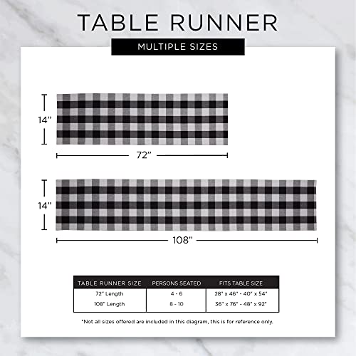 DII Lemon Bliss Tabletop Collection, Table Runner, 14x108