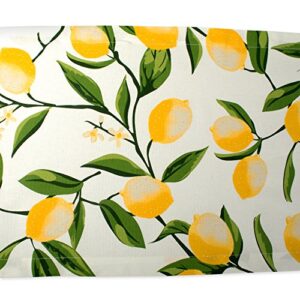 DII Lemon Bliss Tabletop Collection, Table Runner, 14x108