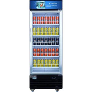 Dukers DSM-19R 18.7 cu. ft. Commercial Display Cooler Merchandiser Refrigerator