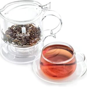 VAHDAM, Imperial Tea Maker - 16oz, Bottom Dispensing Tea Pot | Drain-Tap Technology, All-In-One Tea Kit | Best Tea Pot With Infusers For Loose Tea | Tea Steeper | Gift For Tea Lovers