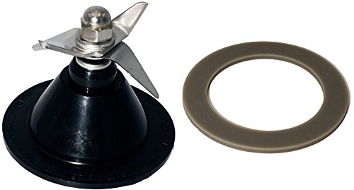 Blendin Blade and Gasket, Compatible with Hamilton Beach Commercial Blenders, Replaces 908, 909, 990035700, 990079500 Black