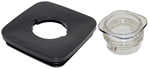 Blendin Replacement Square Lid, Compatible with 5 Cup Oster Blender Jars 4"