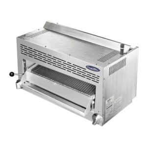 atosa us cookrite atsb-36 commercial cheese melter salamander broiler infrared raclette countertop grill natural gas 36-43,000 btu