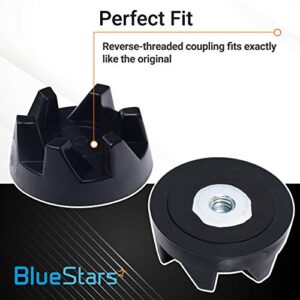 Ultra Durable 9704230 Blender Drive Coupling Replacement part by Blue Stars – Exact Fit For KitchenAid KSB5WH KSB5 KSB3 Blenders – Replaces WP9704230VP WP9704230 PS11746921 AP6013694 - PACK OF 2