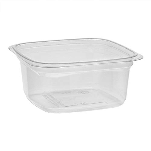 Pactiv PWP PET Square Deli Container Clear, 12 oz. | 960/Case