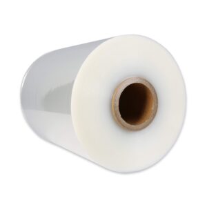 12" Polyolefin Centerfold Shrink Film Standard, Excellent Clarity High Gloss, 4375 ft x 60 Gauge Thick, 1 Roll