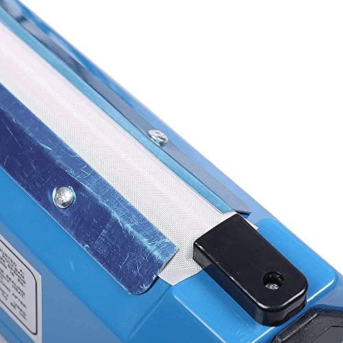 8" Impulse Heat Bag Sealer Mylar Poly Kraft Sealing Machine with Spare Wire Replacement Kit