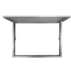 recpro concession stand serving window door - concession awning door for food trucks glass not included (36" x 36") | made in america