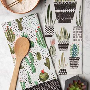 DII Urban Cactus Kitchen Collection, 18x28, Urban Oasis 2 Piece