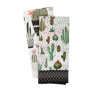 DII Urban Cactus Kitchen Collection, 18x28, Urban Oasis 2 Piece