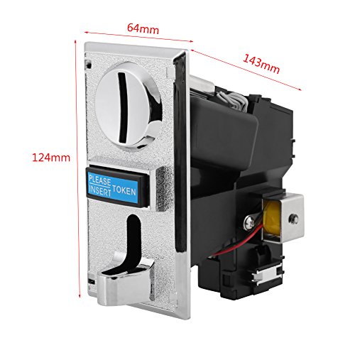 Multi Coin Acceptor Selector Slot for Arcade Game Mechanism Vending Machine