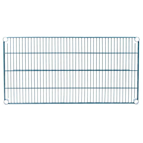 Commercial Green Epoxy Coated Wire Shelving 18 x 60 (2 Shelves) - NSF