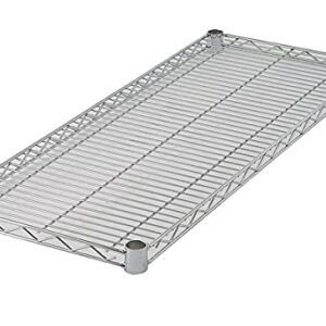 Commercial Chrome Wire Shelving 24 x 36 (2 Shelves) - NSF