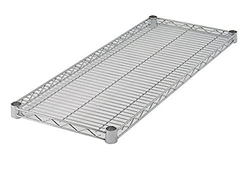 Commercial Chrome Wire Shelving 24 x 36 (2 Shelves) - NSF