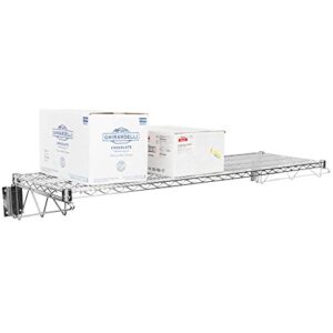 Commercial Chrome Wire Shelving Wall Shelf 14 x 36 - NSF