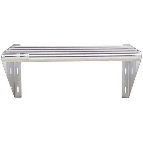 KPS Commercial Stainless Steel Tubular Wall Shelf 18 x 48