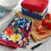 The Pioneer Woman Fiona Floral Kitchen Towels, Set of 4