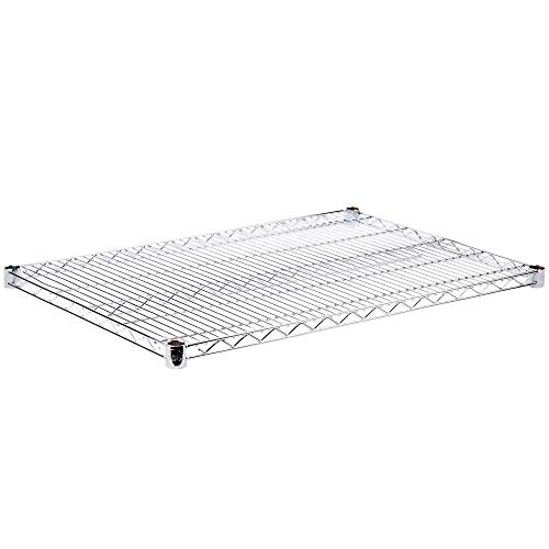 Commercial Chrome Wire Shelving Wall Shelf 14 x 60 - NSF