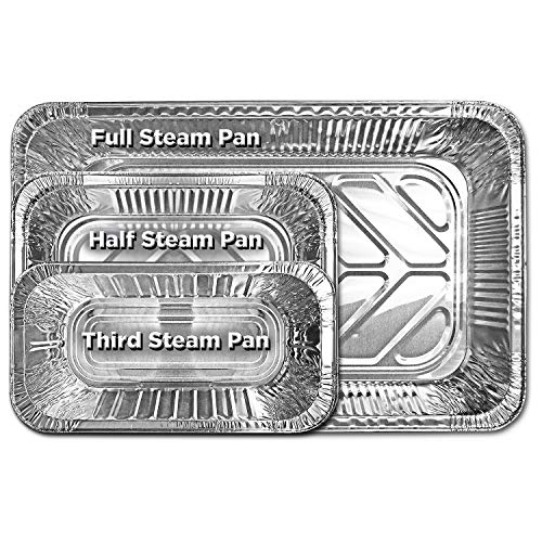 An Item of Member's Mark Aluminum Steam Table Pans, 1/3 Size (30 ct.) - Pack of 2