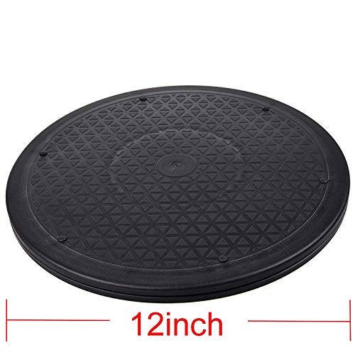 12 Inch Heavy Duty Rotating Swivel With Steel Ball Bearings Stand for Monitor/TV/Turntable/Lazy Susan