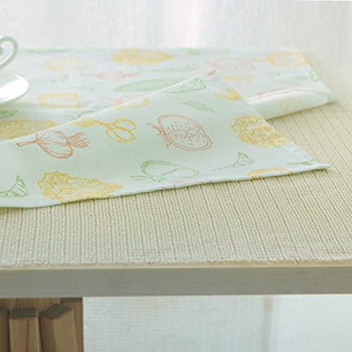 Xrrxy Anti Slip PVC Tablecloth Underlay Adjustable in Size Foam Mat Tea Table Cloth Anti-Skid Rug Pad Gripper Table Mat,White (200 140cm/79 55inch)