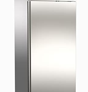 Vortex Refrigeration Freezer 1 Solid Door Commercial Stainless Steel - 23 Cu. Ft.