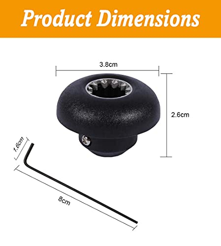 Swess Drive Socket Kit for Vita-mix Blender Replacement Parts-Metal Bottom Socket Kit(4Packs)