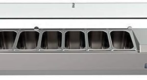 KoolMore SCDC-7T Commercial refrigerators, 59 Inch, Silver