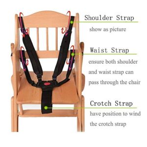 Baby Universal 5 Point Harness Belt Adjustable Strap for Stroller High Chair Pram Buggy Children Kid Pushchair