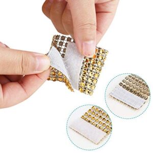 Accmor 100pcs Napkin Rings, Gold Napkin Rings Buckles for Table Decorations, Wedding, Dinner,Party, DIY Decoration