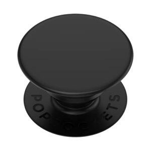 ​​​​popsockets phone grip with expanding kickstand, popsockets for phone - black