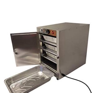 HeatMax 162224 Party Catering Full Size 3.25" Tall Pans Hot Box Food Warmer, NSF/UL Certified Great for Schools and Churches - Made in USA with Service and Support