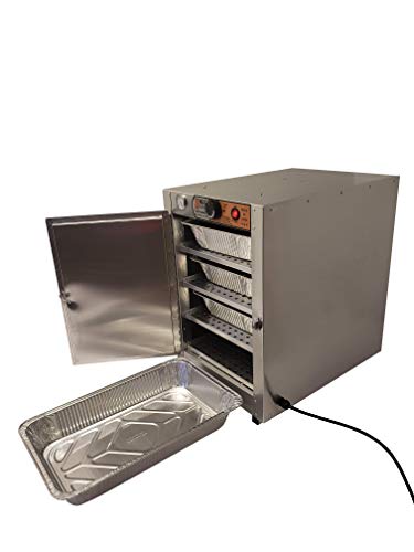 HeatMax 162224 Party Catering Full Size 3.25" Tall Pans Hot Box Food Warmer, NSF/UL Certified Great for Schools and Churches - Made in USA with Service and Support