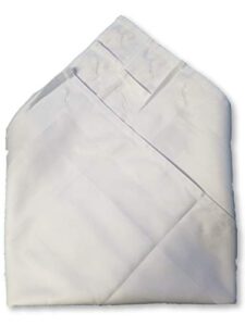 6-100% cotton napkin with buttonhole