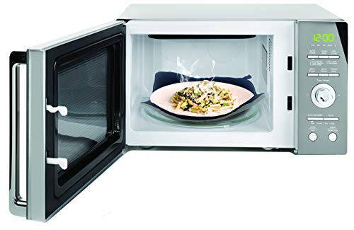 Microwavable Heat Resistant Plate Holder Cozy Protects Hands and Fingers From Hot Dishes. Microwave and Washing Machine Safe Hugger For Heating Soup or Leftover Meals To Eat Dinner and Watch TV