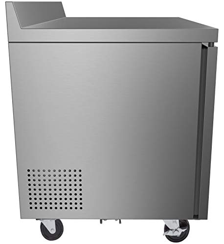 KoolMore FWT-2D-12C Commercial, Freezer Double Door, Stainless Steel