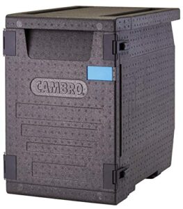 cambro epp400110 cam gobox carrier front load 4 - 4" deep case of 1