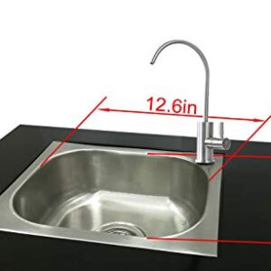 FixtureDisplays® Portable Sink Self Contained Hand Wash Station Mobile Sink Water Fountain Portable Sink Water Supply w/Pump 110V Power Caulk All Places to Water Proof 18536-2D