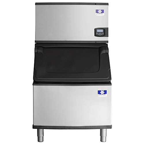 Manitowoc IDT0450A Ice Cube Machine, Dice, Air Cooled w/ D400 Storage Bin, 30", 450 lbs/Day, 115v/60hz