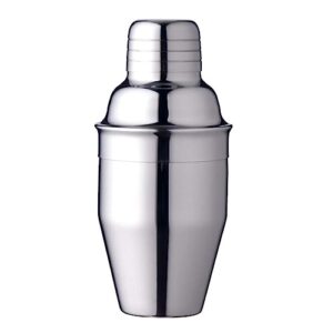 Delidge Cocktail Shaker Small Martini Shaker Stainless Steel Small Drink Shaker with Strainer and Lid Top, Mini Martini Shaker Bar Shaker (8.4oz/250ml，small) Shakers Bartending