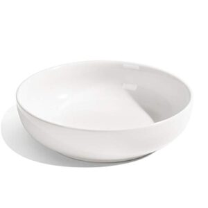 LE TAUCI Pasta Bowls 45 OZ, Large Salad Bowls and Serving Bowls, Soup Bowl, Ceramic Pasta Plates - 8.5 Inch, Set of 4, White