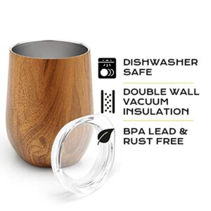 BALIBETOV Modern Mate Cup And Bombilla Set (Yerba Mate Cup) -Yerba Mate Set includes Double Walled 18/8 Stainless Steel Mate Tea Cup, Two Bombilla Mate (Straw) and a Cleaning Brush (Wood, 12.00)