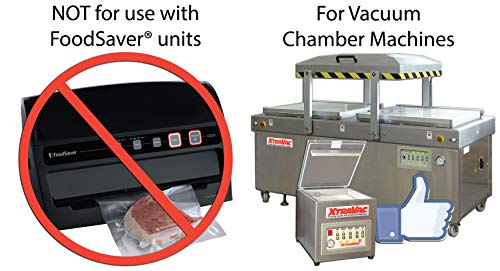 Vacuum Chamber Pouches - 3 Mil - (8 x 15-1000/CS)