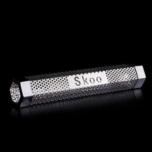 Skoo Pellet Smoker - BBQ Hexagonal Smoking Tube + Brush + Hook + Free EBook + Digital User Guide - 5 Hours of Billowing Smoke - For Electric, Gas, Charcoal Grills or Smokers