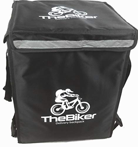 TheBiker Pizza Delivery Backpack, 20" L x 16.5" W x 16.5" H (51 x 42 x 42 Centimeter) Food Delivery Bag, Thermal,Heat Insulated Backpack