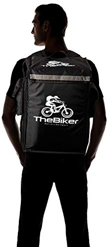 TheBiker Pizza Delivery Backpack, 20" L x 16.5" W x 16.5" H (51 x 42 x 42 Centimeter) Food Delivery Bag, Thermal,Heat Insulated Backpack